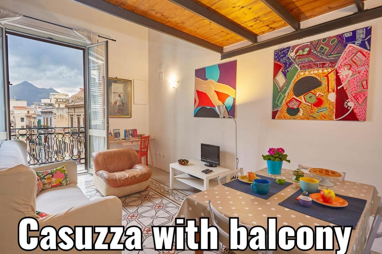 Apartamento Casuzza Al Politeama Palermo Exterior foto