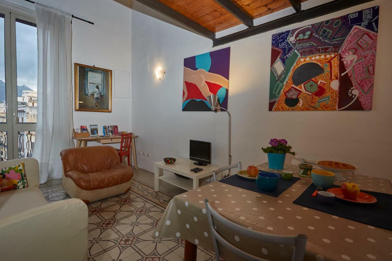 Apartamento Casuzza Al Politeama Palermo Exterior foto
